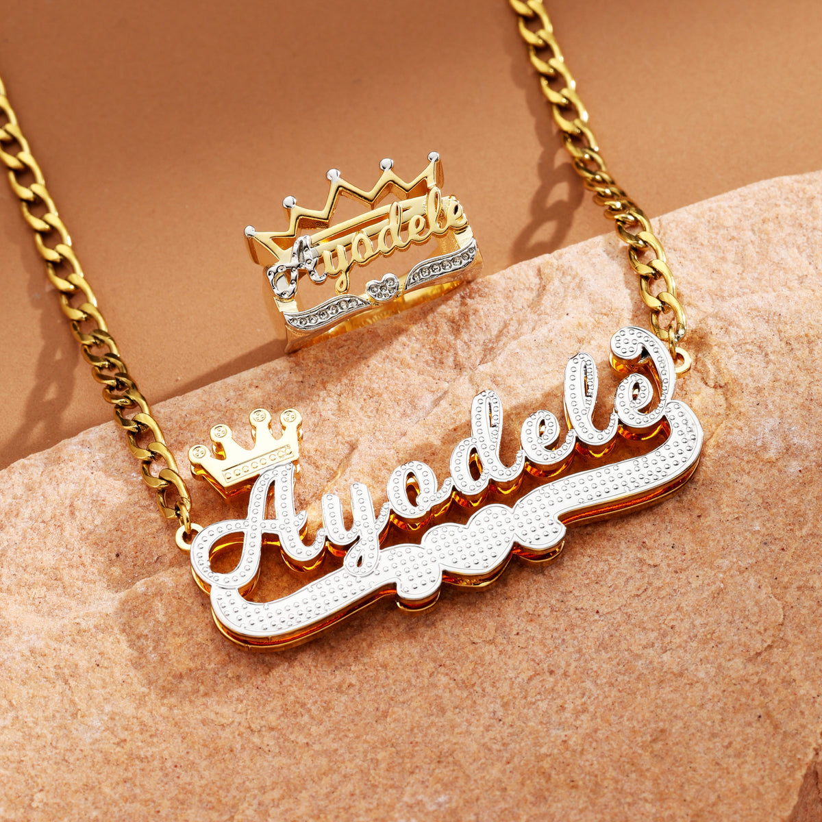 Celestial Bamboo Diadem Custom Name Set