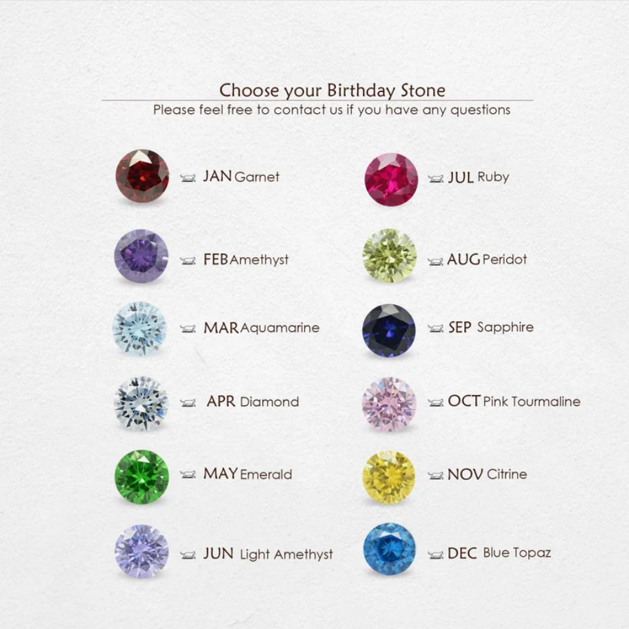 Custom Birthstone Necklaces - The Best Gift