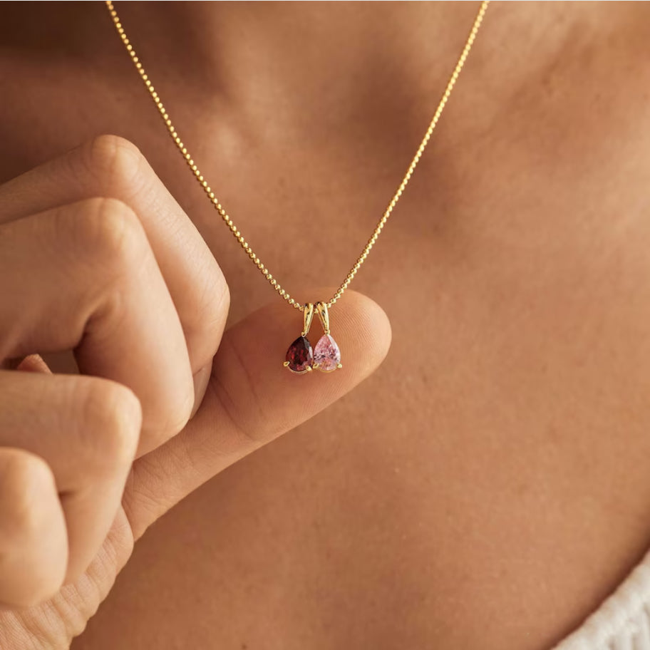 Custom Birthstone Necklaces - The Best Gift