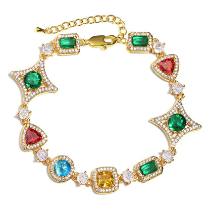 Ice Out Multi-color Diamonds Chain