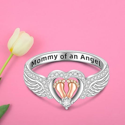 Angel Wing Design Ring