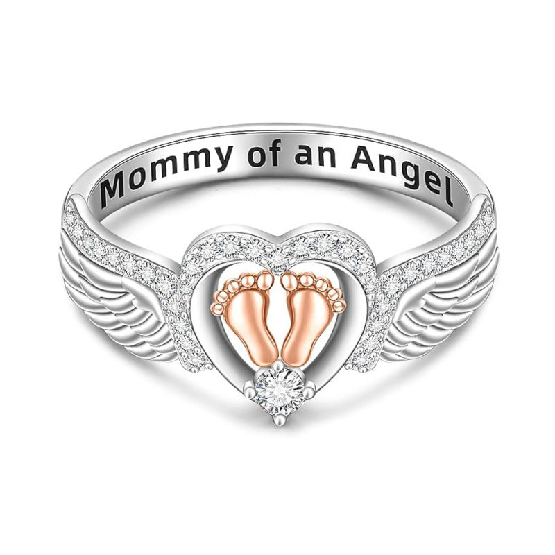 Angel Wing Design Ring