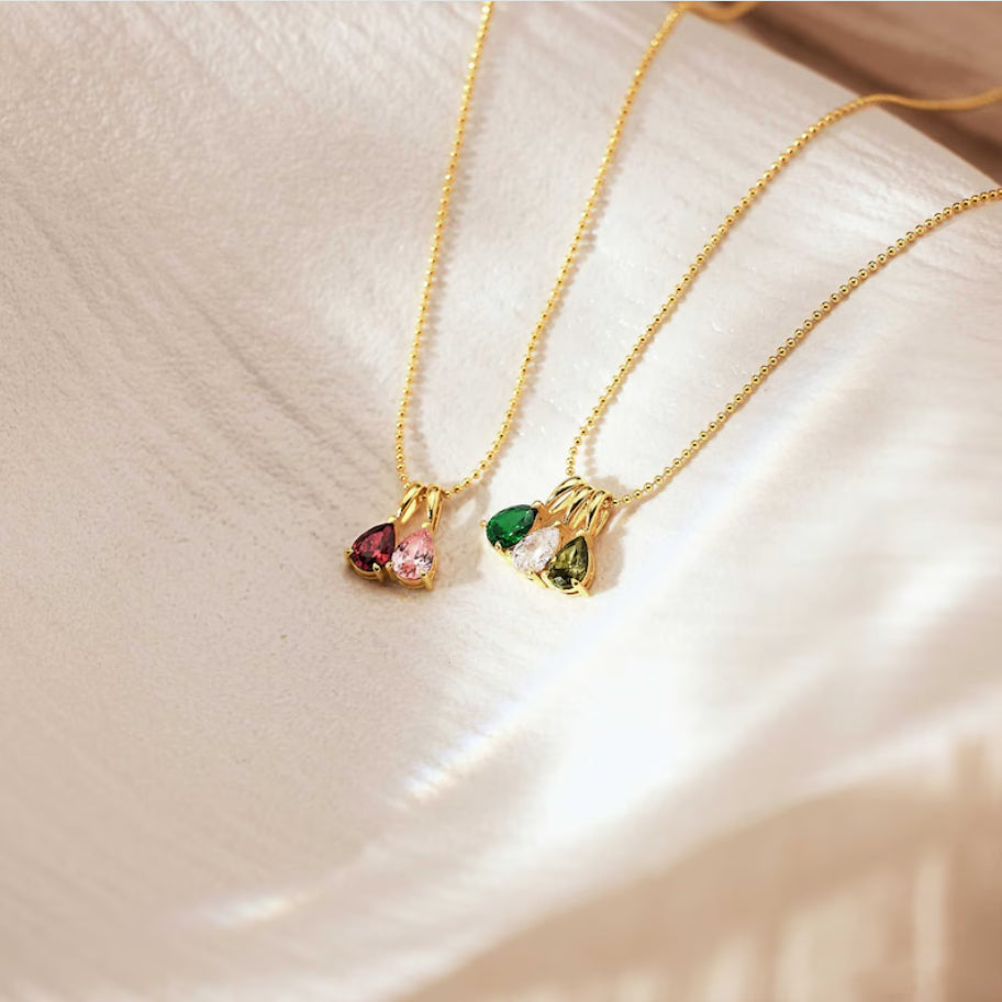 Custom Birthstone Necklaces - The Best Gift