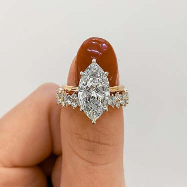 Special Marquise Cut Ring Set