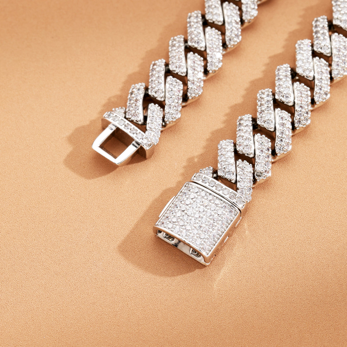 12MM Prong Cuban Link Chain