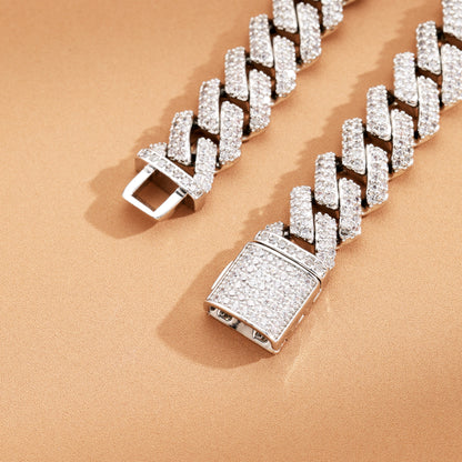 12MM Prong Cuban Link Chain