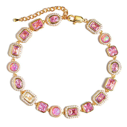 Amour Pink Solstice Gemstone Bracelet