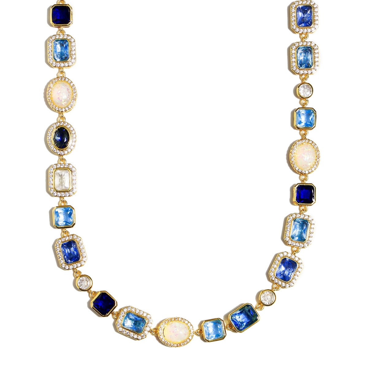 Blue Gemstone Solstice Anklet