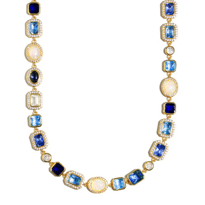 Blue Gemstone Solstice Anklet