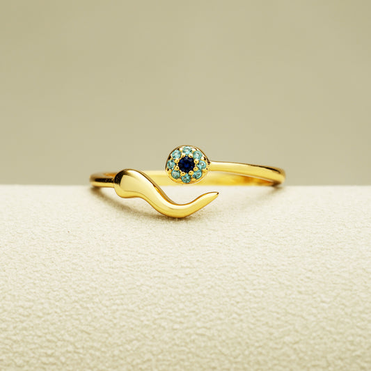 S925 Evil Eye Ring