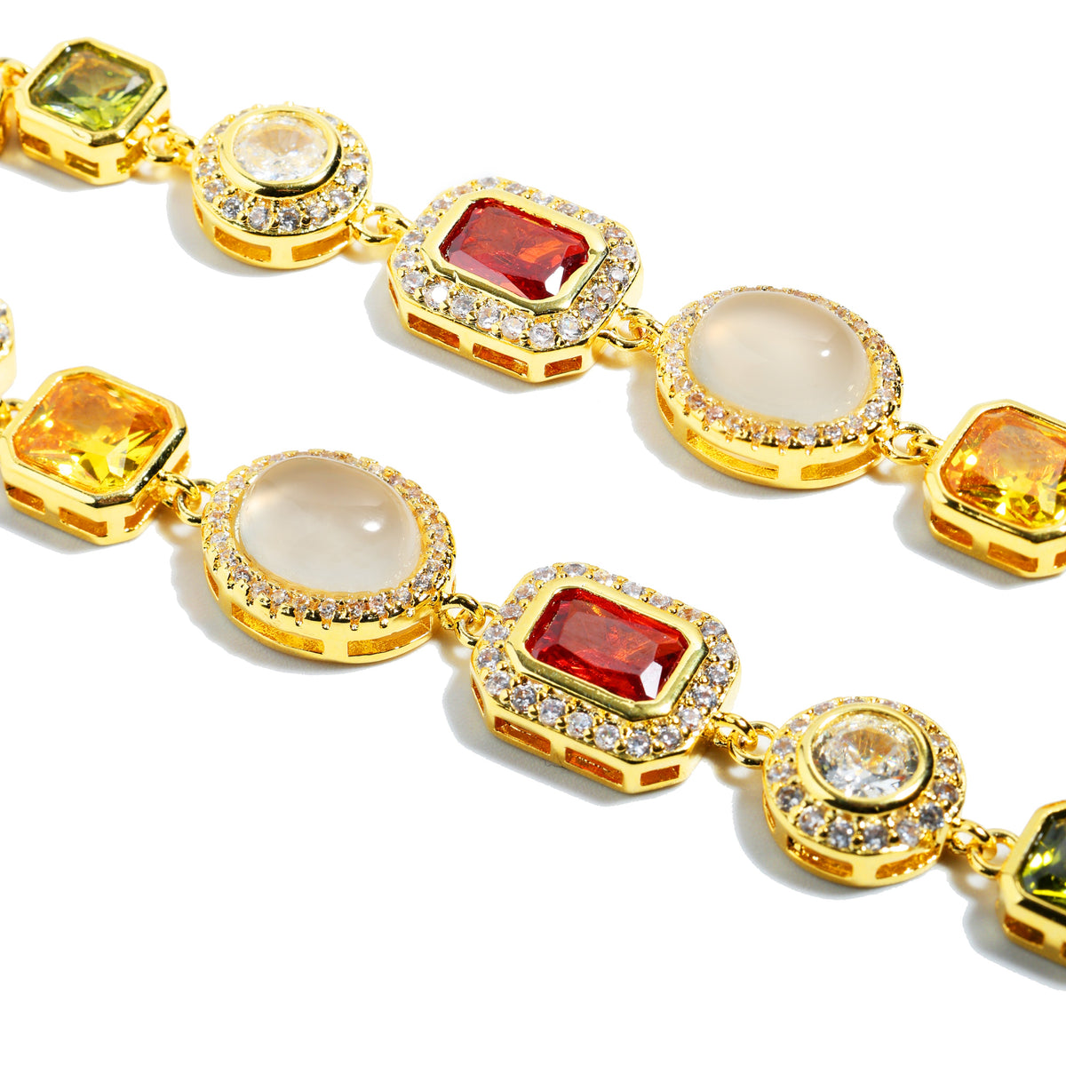 Beautiful Gemstone Anklet