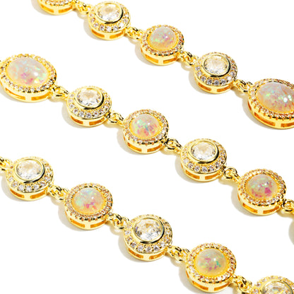 Aurora Whisper Gemstone Bracelet