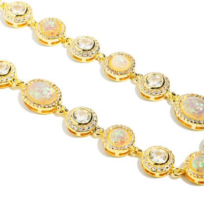 Aurora Whisper Gemstone Bracelet