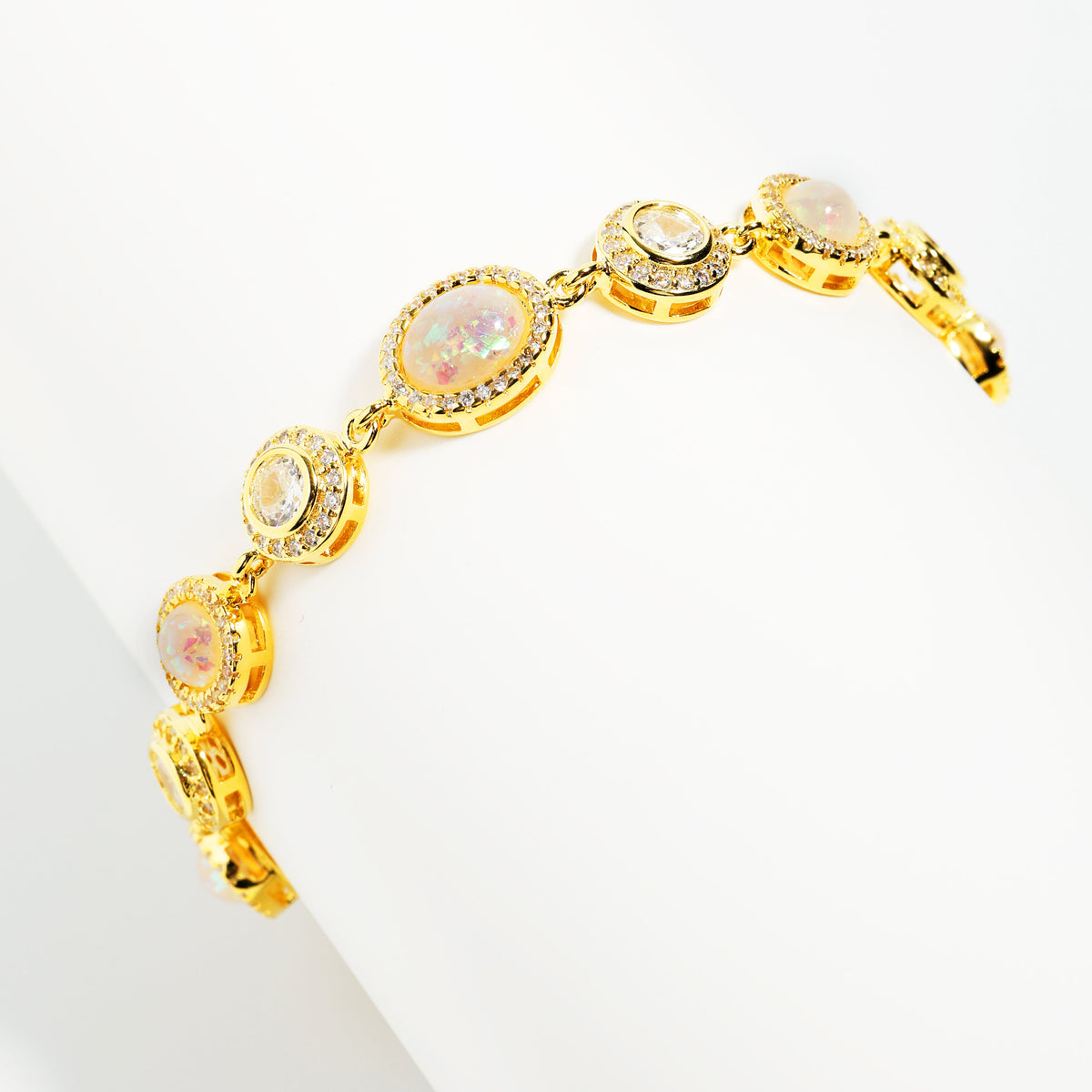Aurora Whisper Gemstone Bracelet
