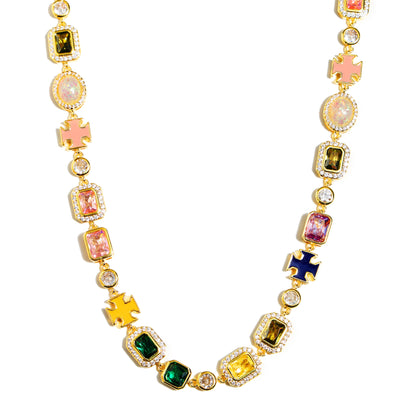 Celestial Sonata Gemstone Necklace