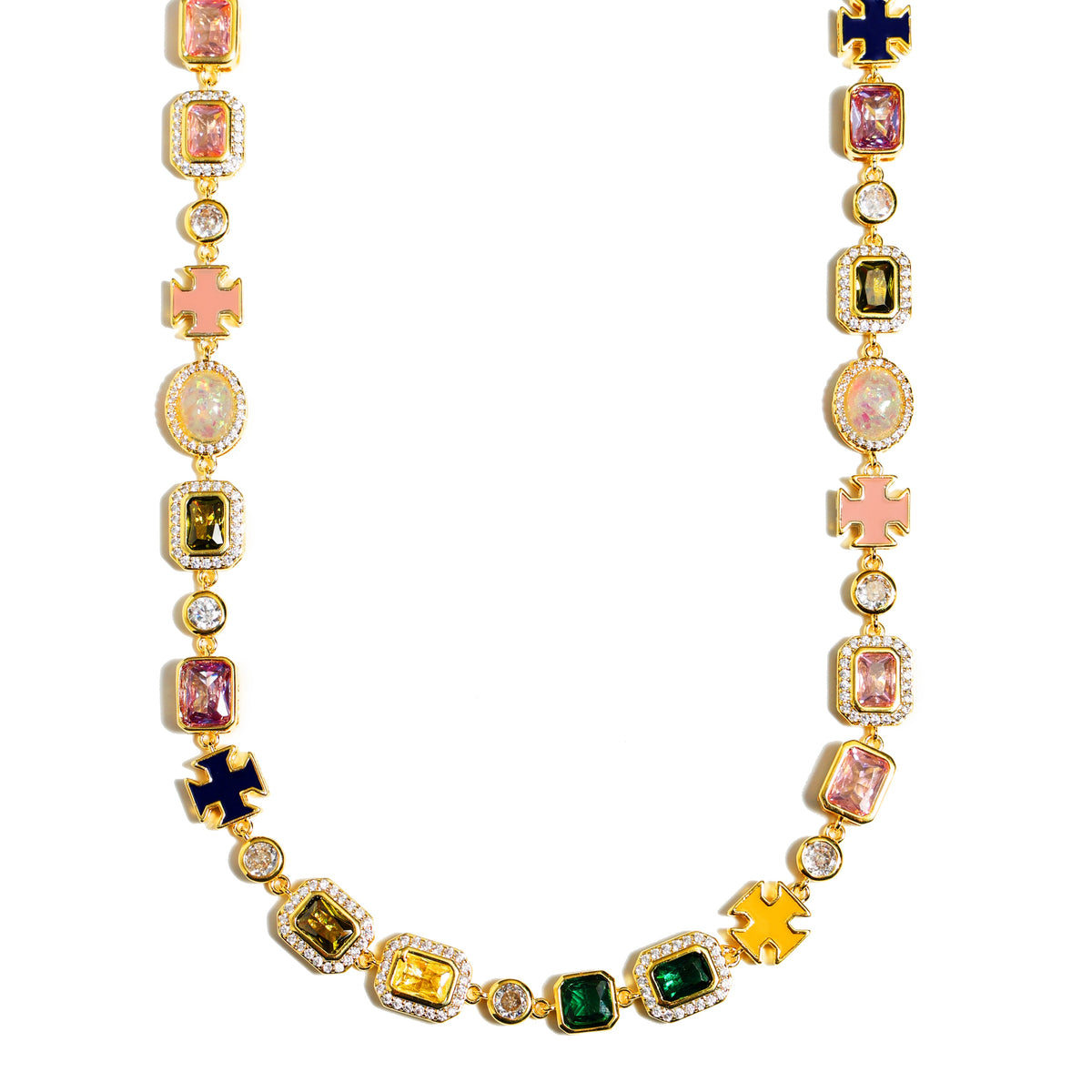 Celestial Sonata Gemstone Necklace