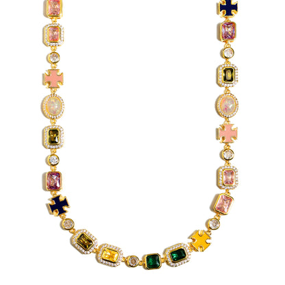 Celestial Sonata Gemstone Necklace