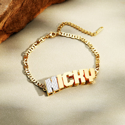 Personalized Letter Bracelet