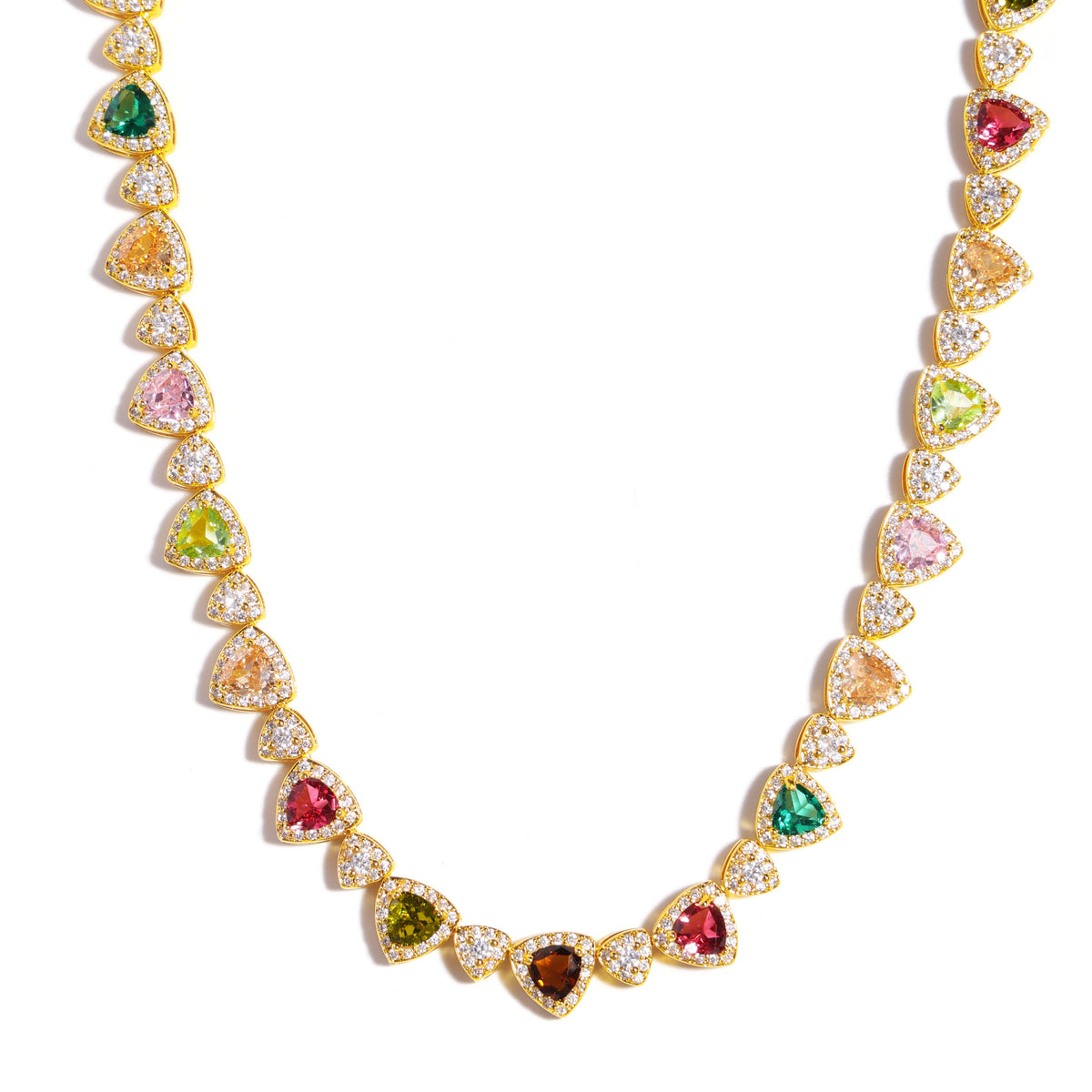 Heart Cut Tourmaline Gemstone Bracelet