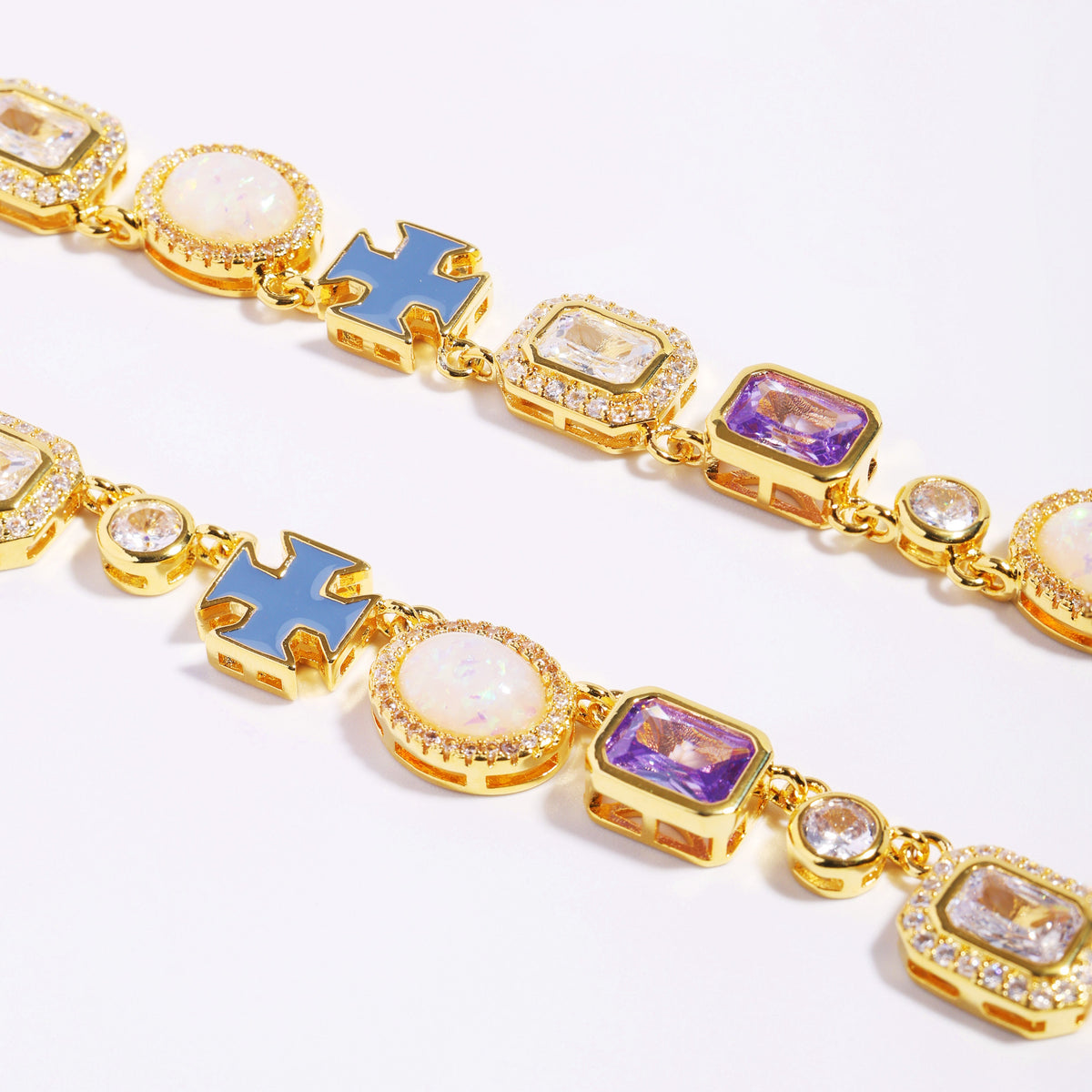 Lavender Luxe Purple Sapphire Gemstone Necklace