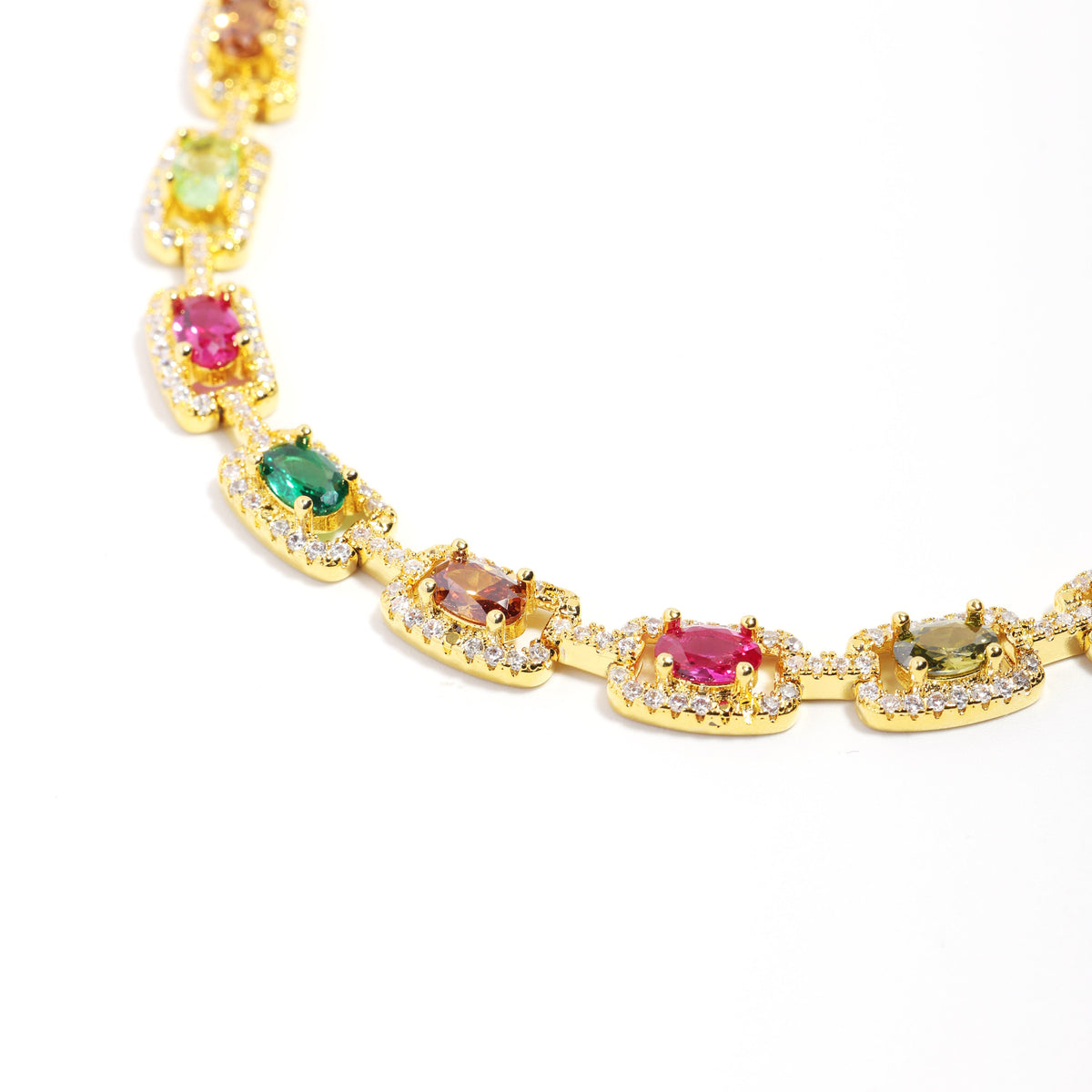 Prism Square-Cut Tourmaline Gemstone Set