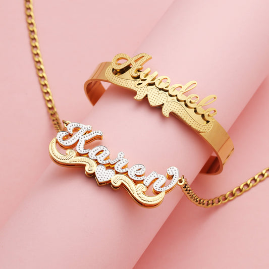 First Name Medal Kids Custom Name Set