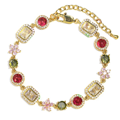 Sweet Blossom Gemstone Bracelet