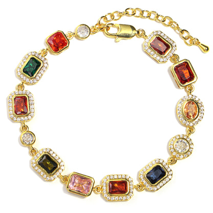 Gold Solstice Purely Gemstone Bracelet