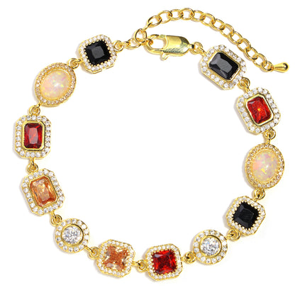 Royal Charm Gemstone Necklace