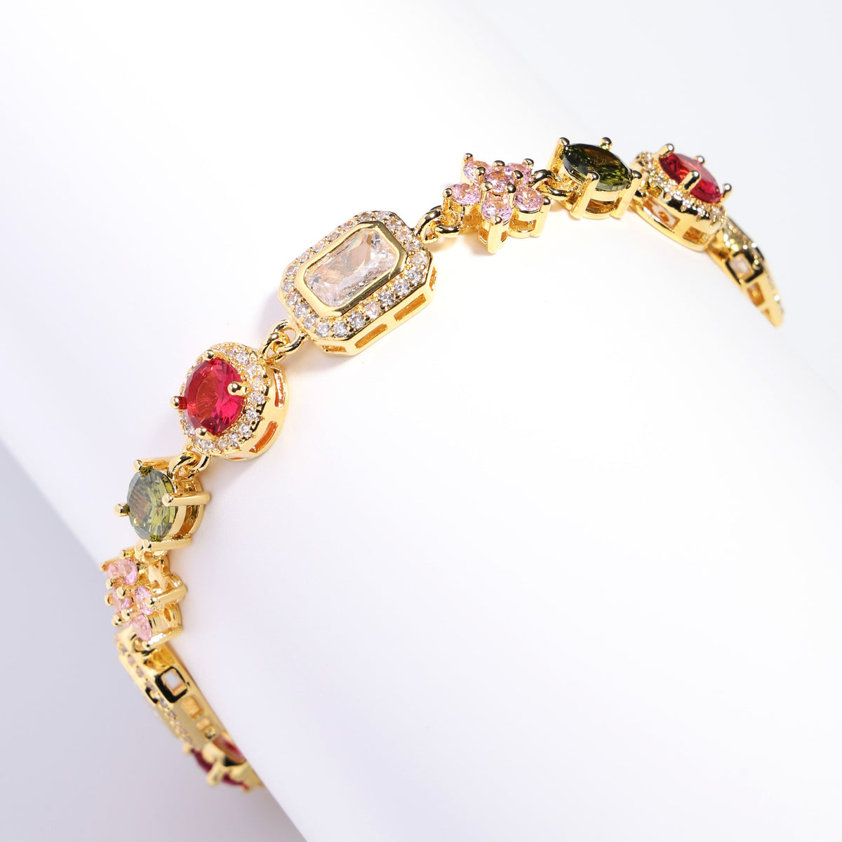 Sweet Blossom Gemstone Necklace