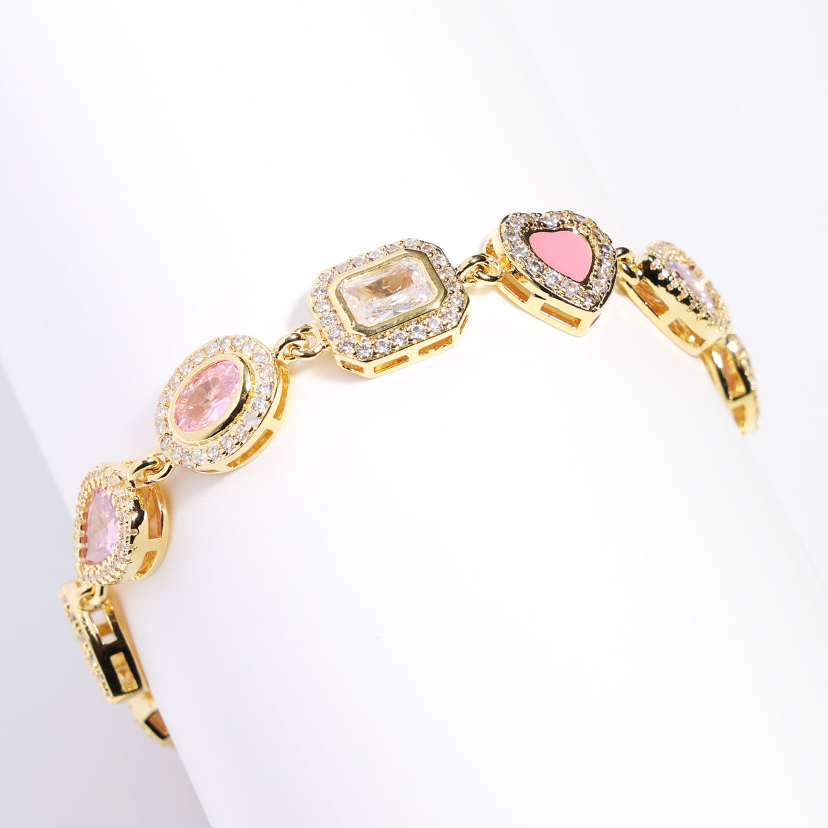 Sakura Dream Pink Gemstone Bracelet