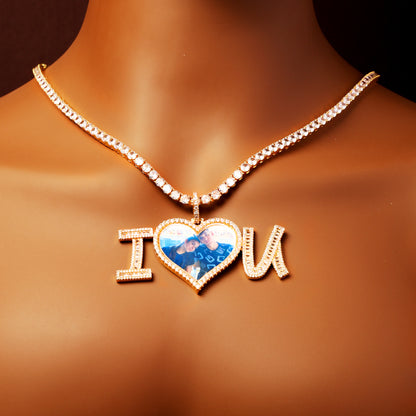 Unique LOVE Design Pendant