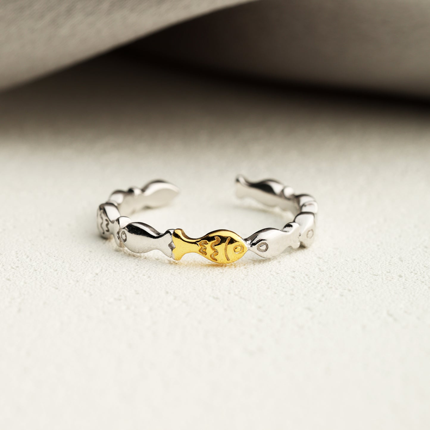 S925 Fish Ring