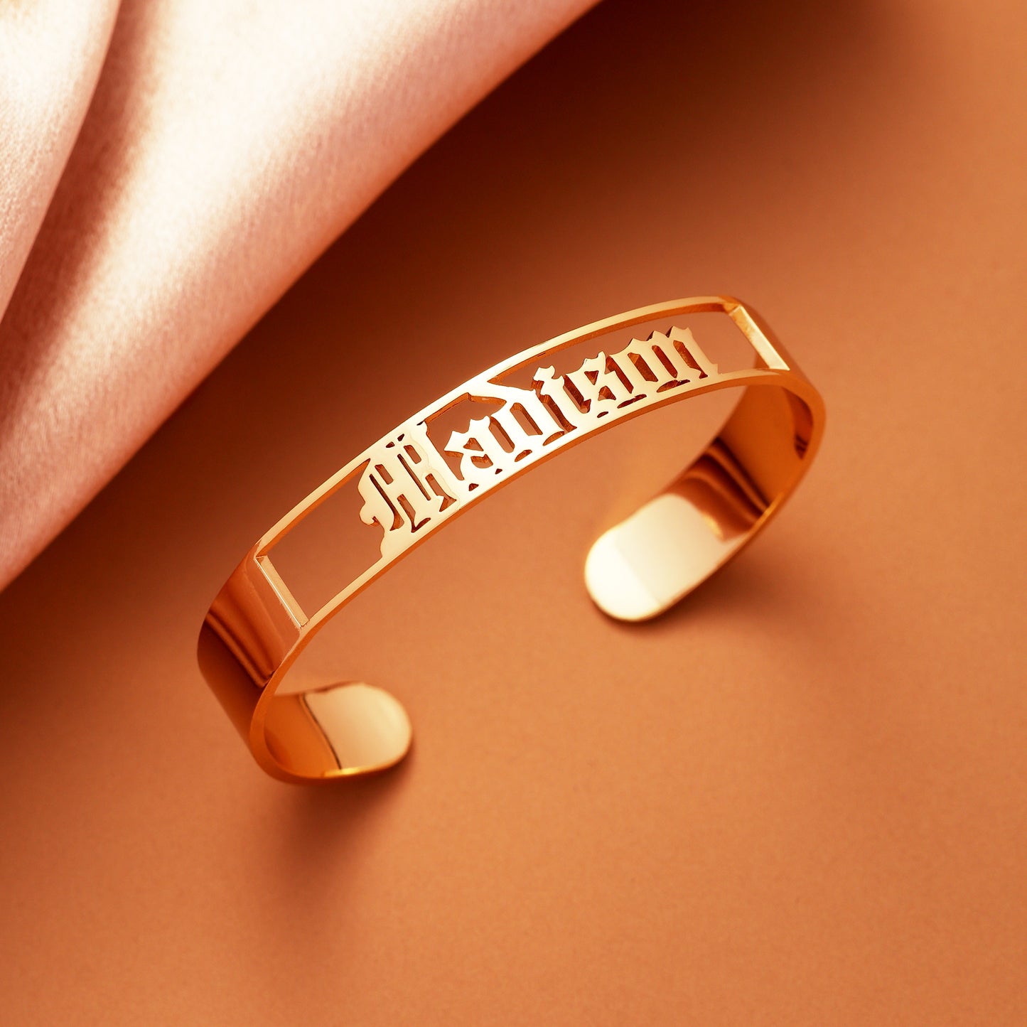 Hollow Name Bracelet