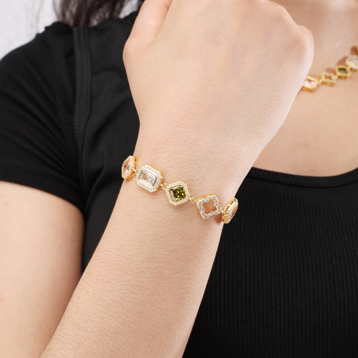 Fresh Harmony Gemstone Bracelet