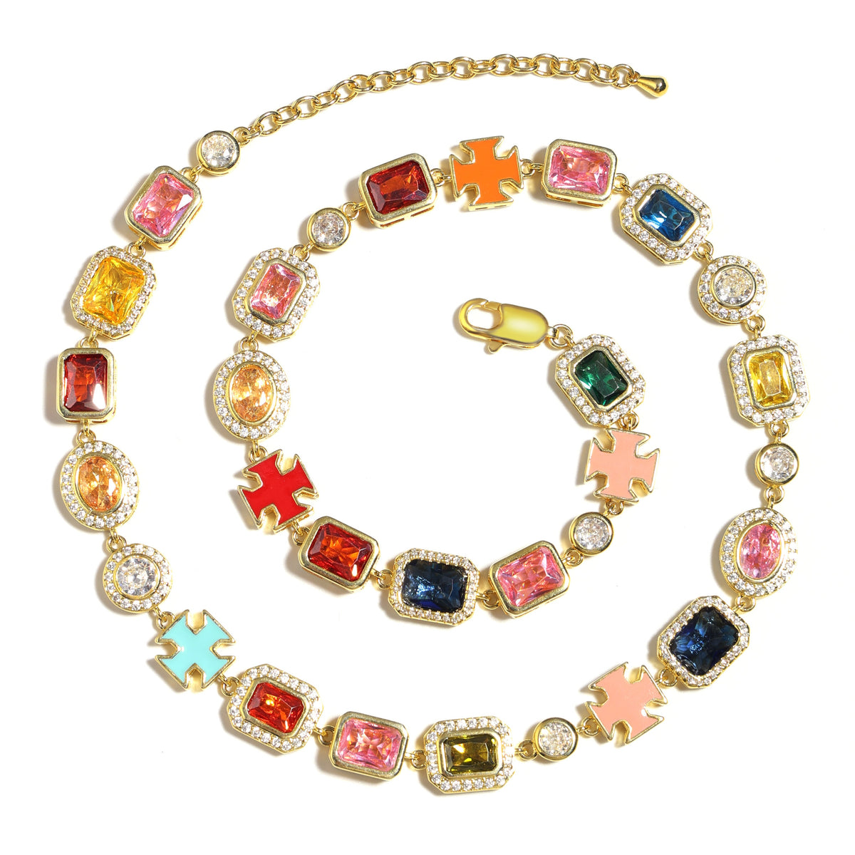 Solstice Gemstone Anklet