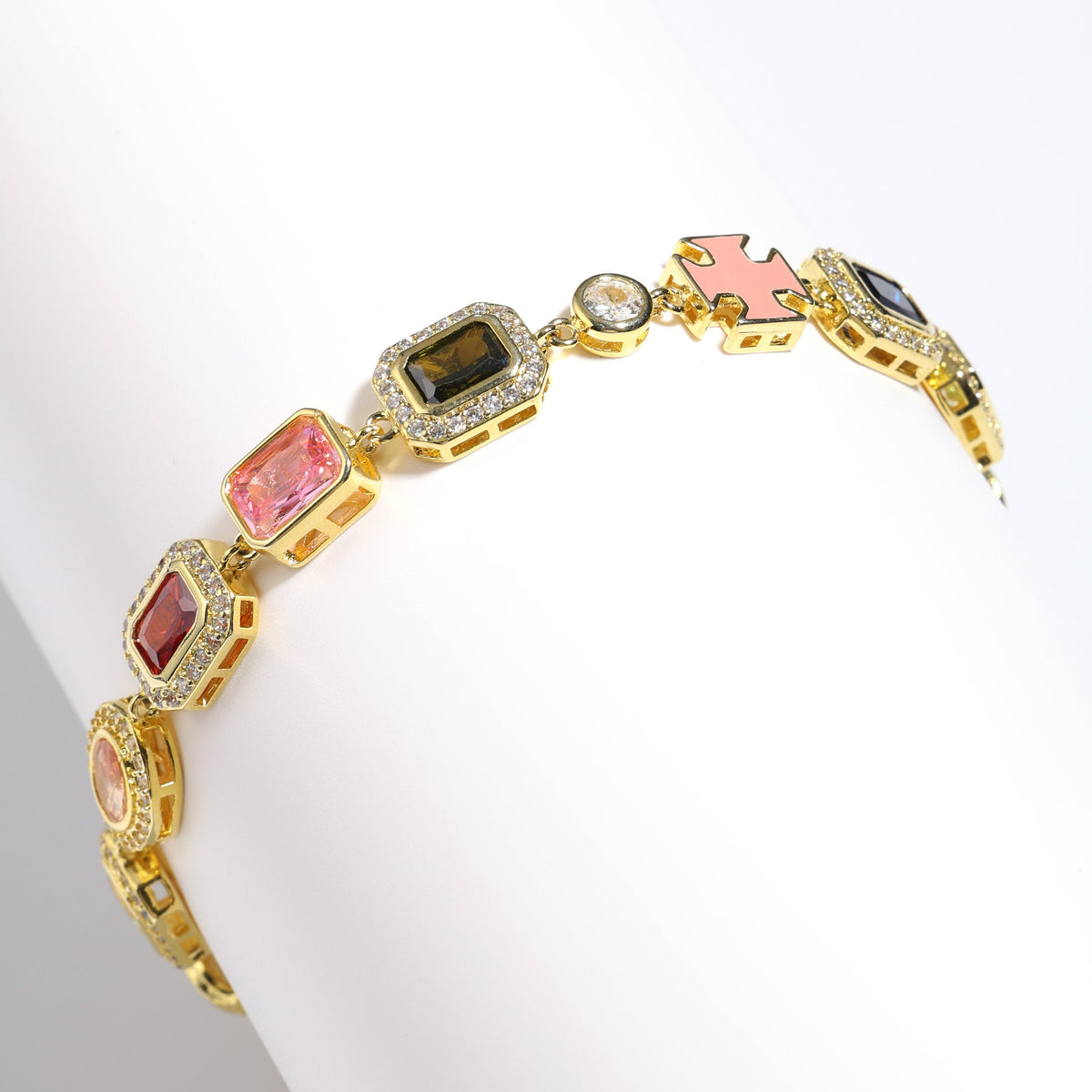 Iceyqueen Gold Solstice Gemstone Necklace (Unisex)