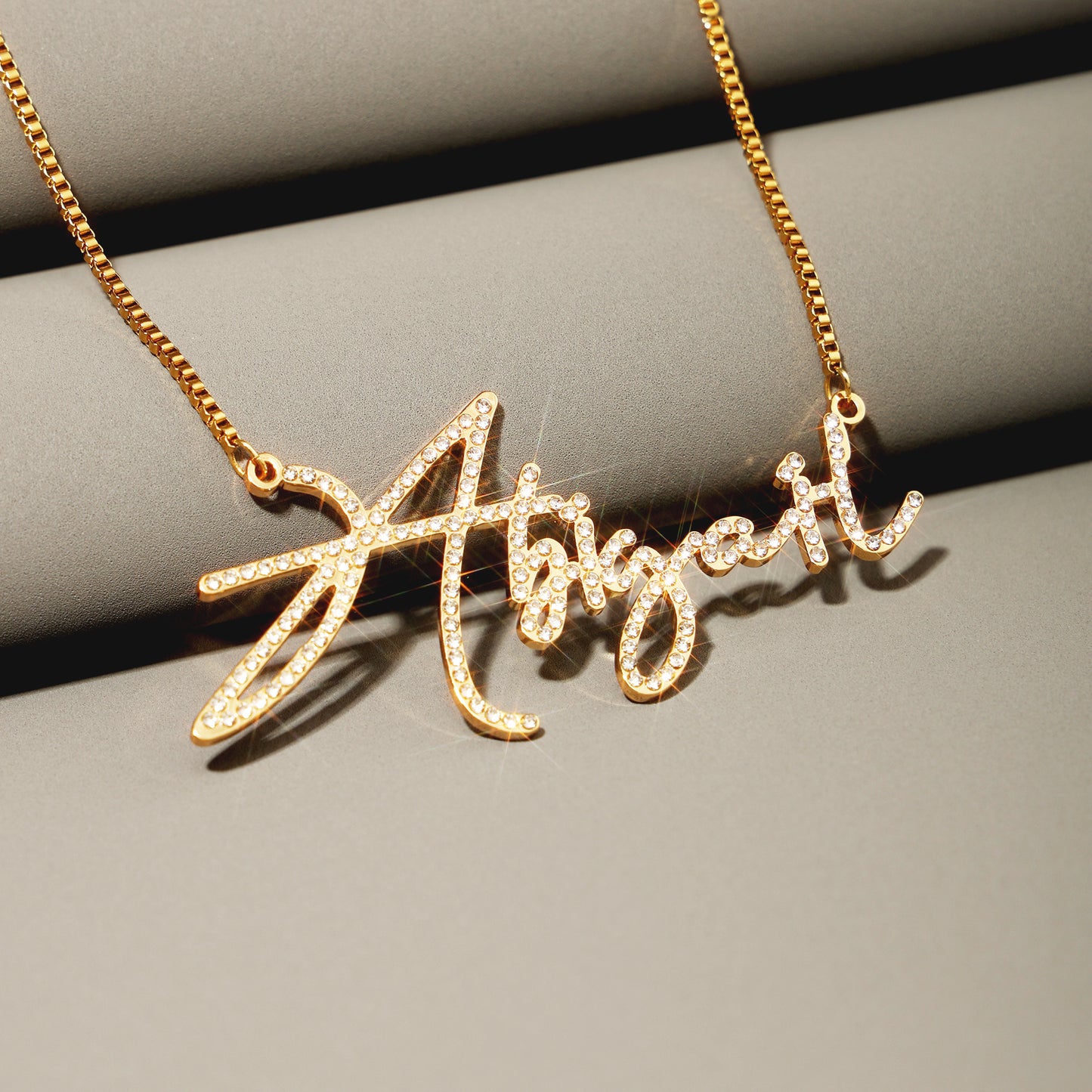 Artistic Font Name Necklace