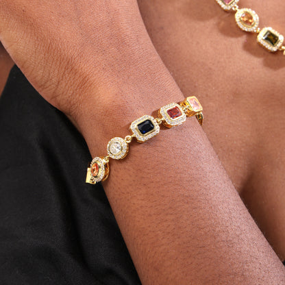 Gold Solstice Purely Gemstone Bracelet