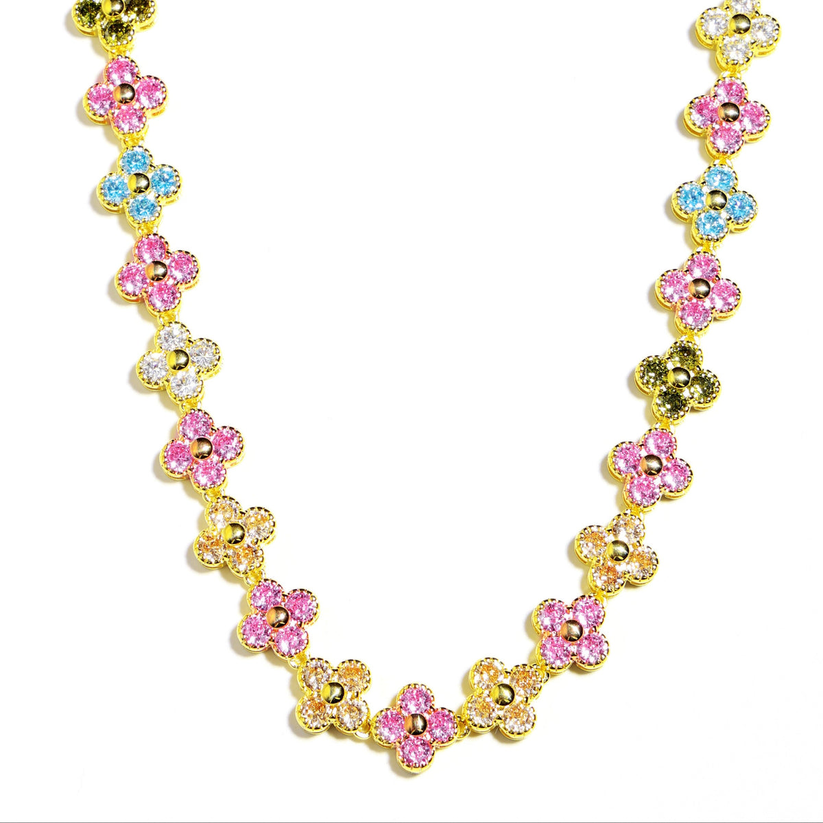 Blossom Tourmaline Gemstone Bracelet