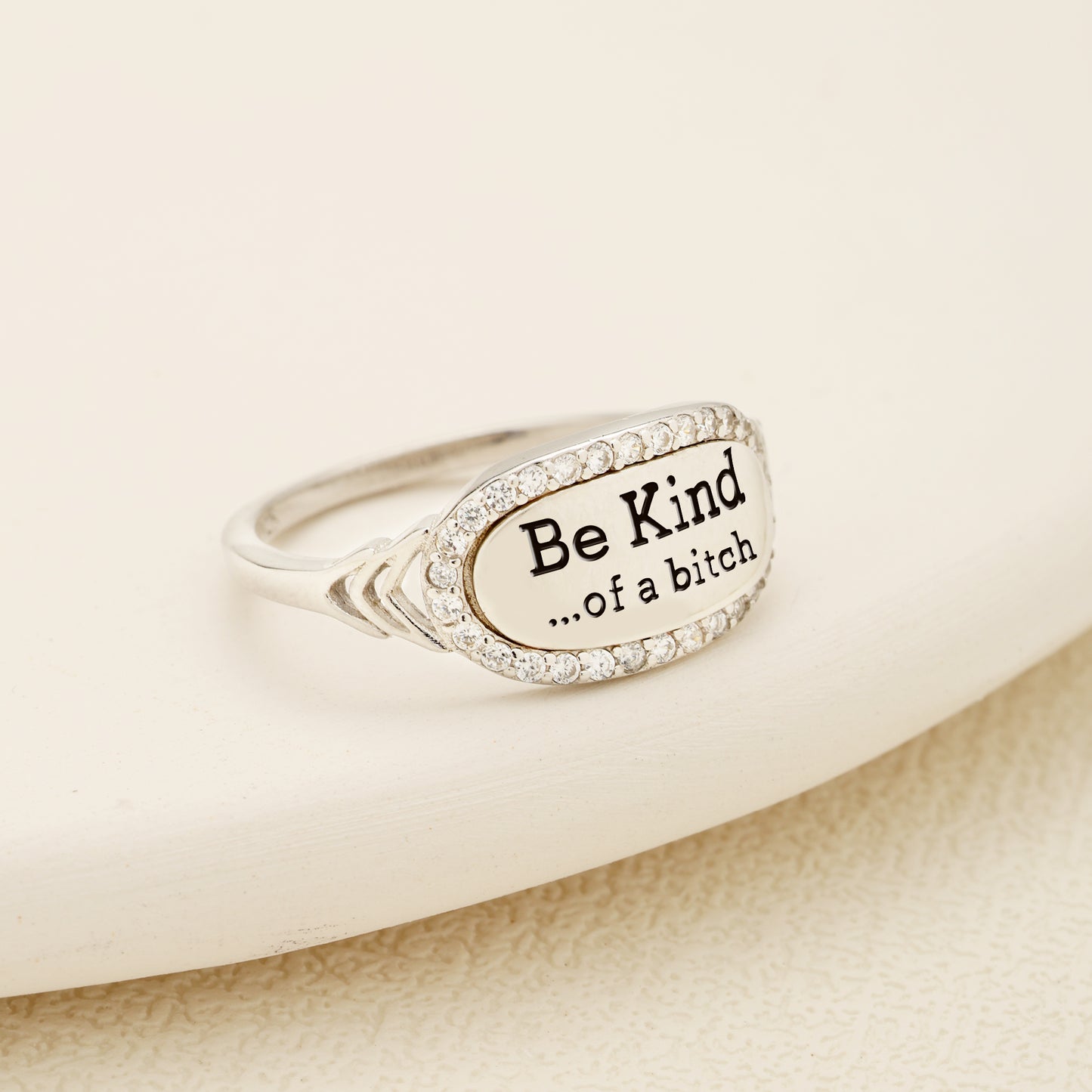 Be Kind Signature Ring