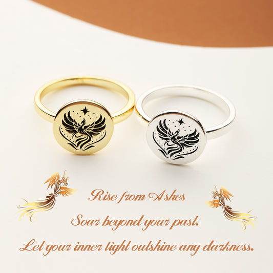 Rise From Ashes Phoenix Nirvana Ring