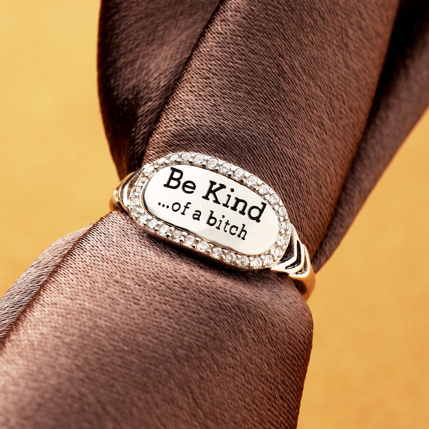 Be Kind Signature Ring