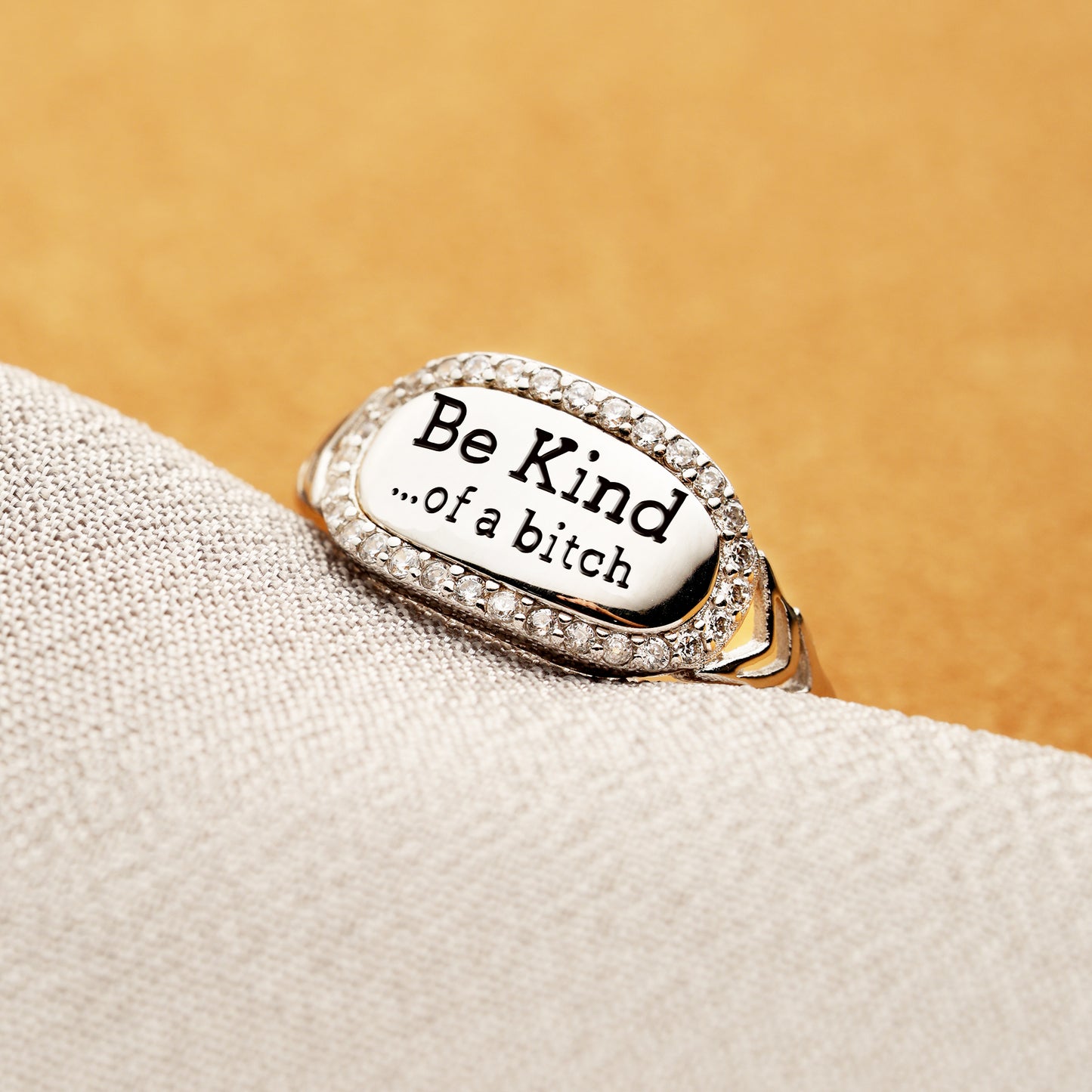 Be Kind Signature Ring