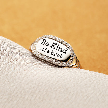 Be Kind Signature Ring