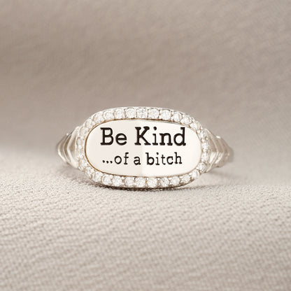 Be Kind Signature Ring