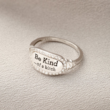 Be Kind Signature Ring