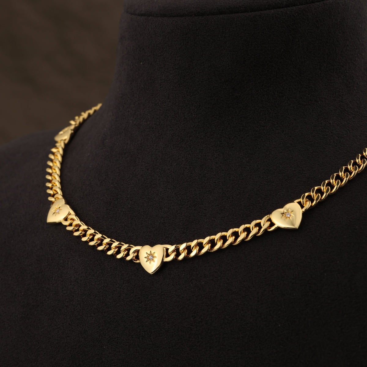 Heart-Linked Legacy: Diamond Cuban Chain Necklace