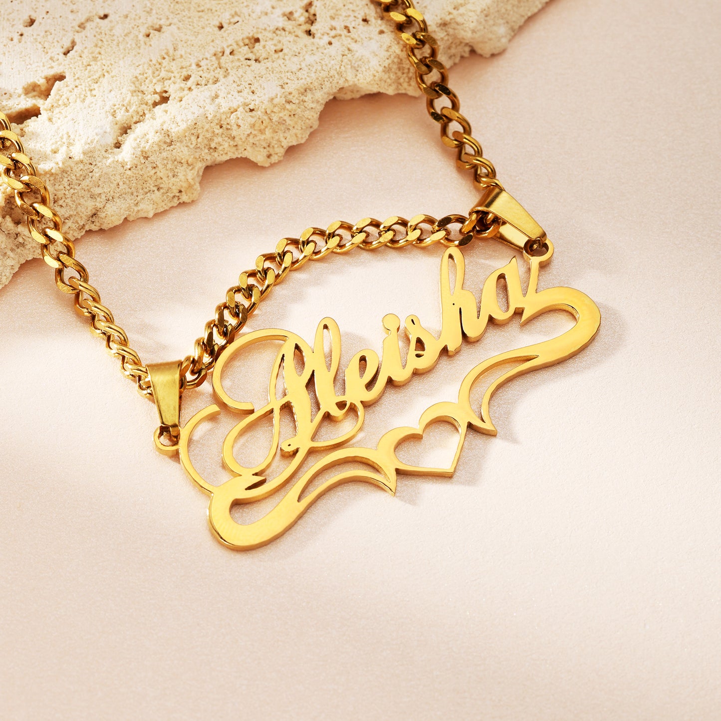 Personalized Elegant Name Pendant Necklace