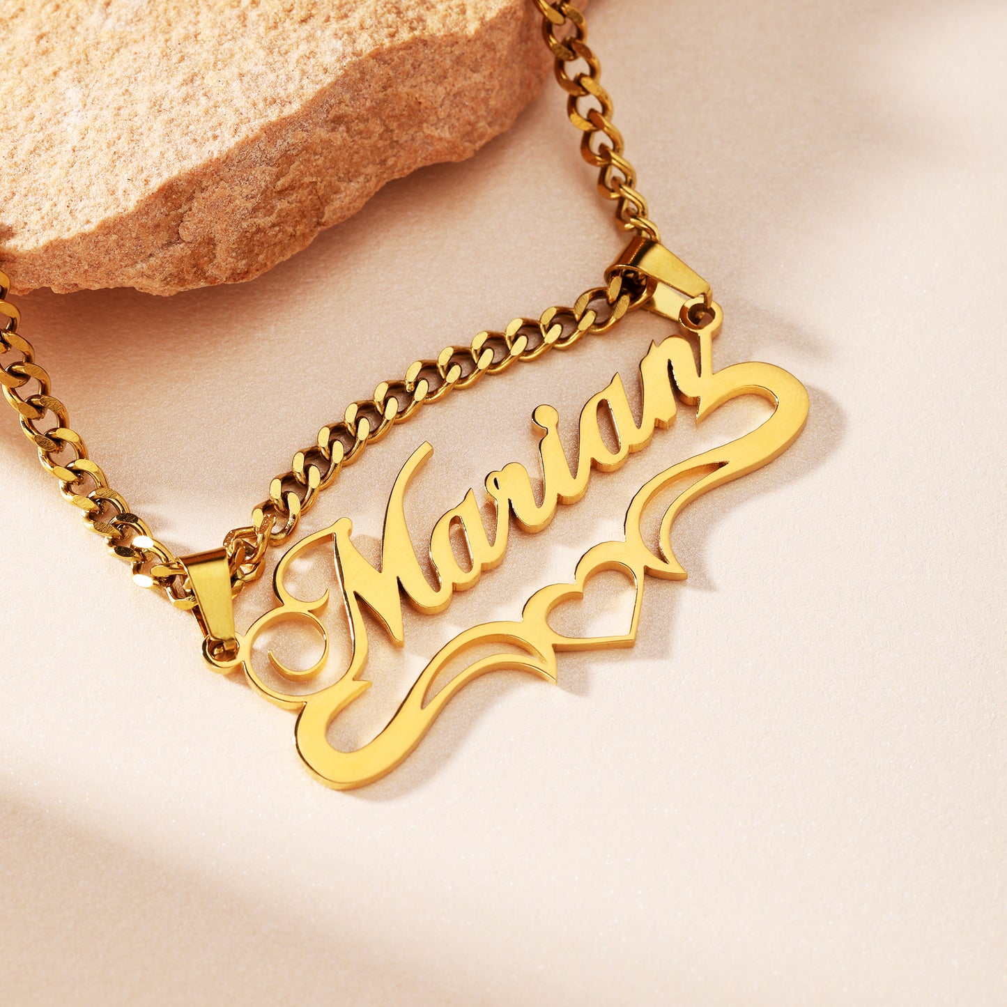 Personalized Elegant Name Pendant Necklace